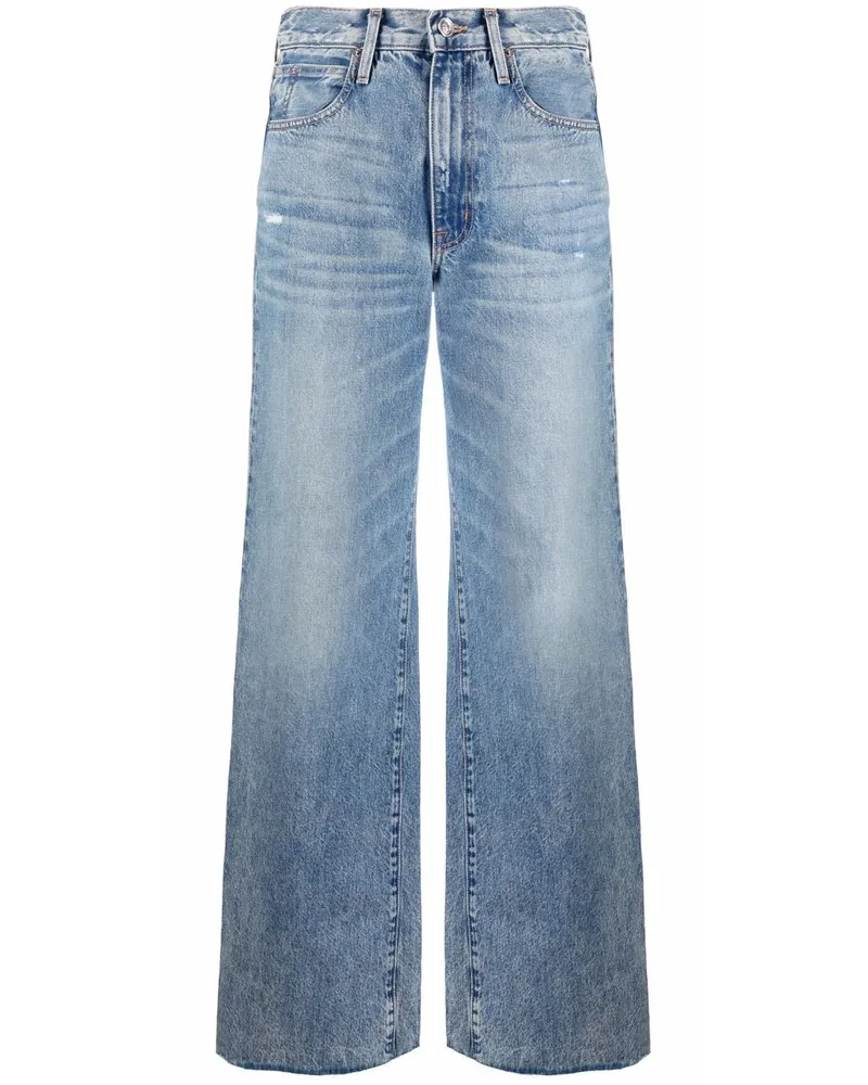 SLVRLAKE Grace Jeans mit weitem Bein - Blau Blau