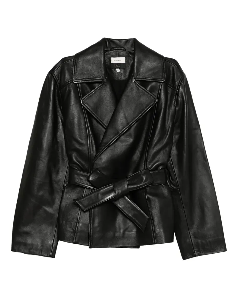 Reformation Veda Jacke - Schwarz Schwarz
