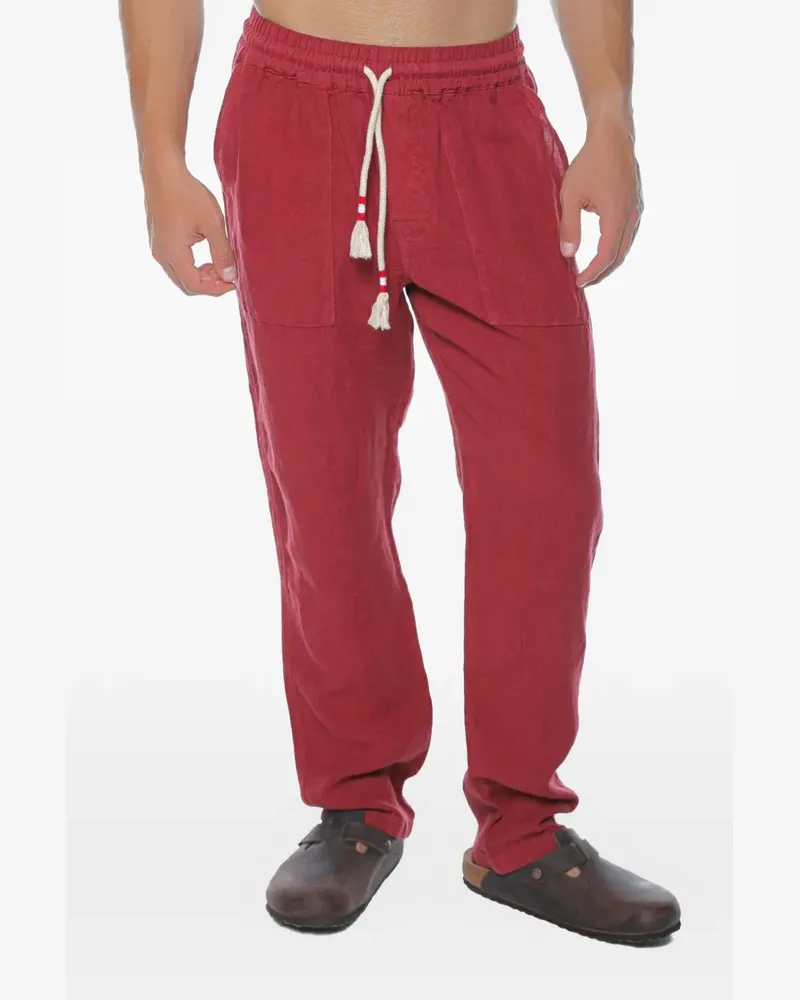 MC2 Saint Barth Calais drawstring-waist trousers - Rot Rot