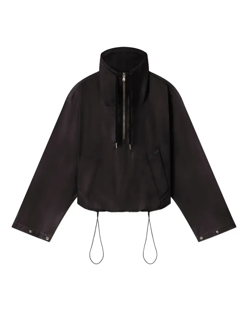 AGOLDE Jacke mit kurzem Reißverschluss - Schwarz Schwarz