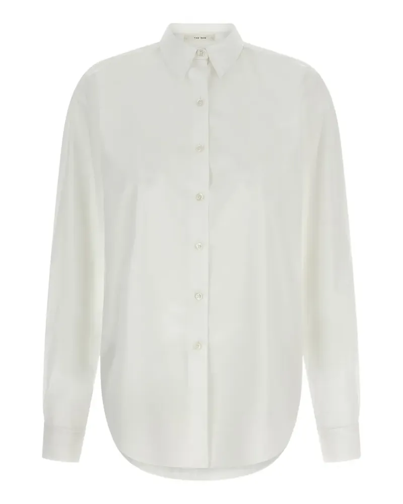 The Row Fiora cotton poplin shirt - Weiß Weiß