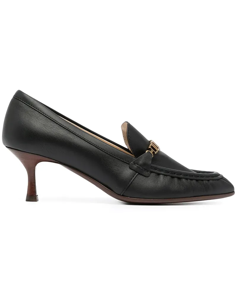 TOD'S Pumps mit Kettendetail - Schwarz Schwarz