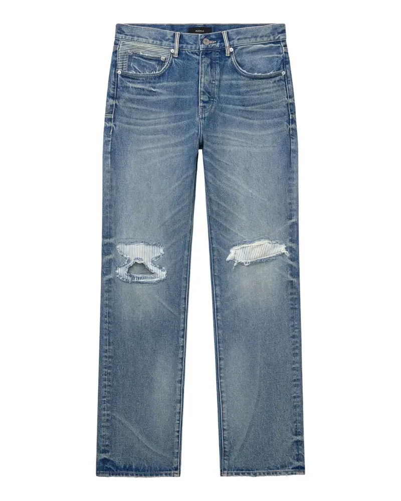 PURPLE BRAND P011 Sun Faded Hickory jeans - Blau Blau