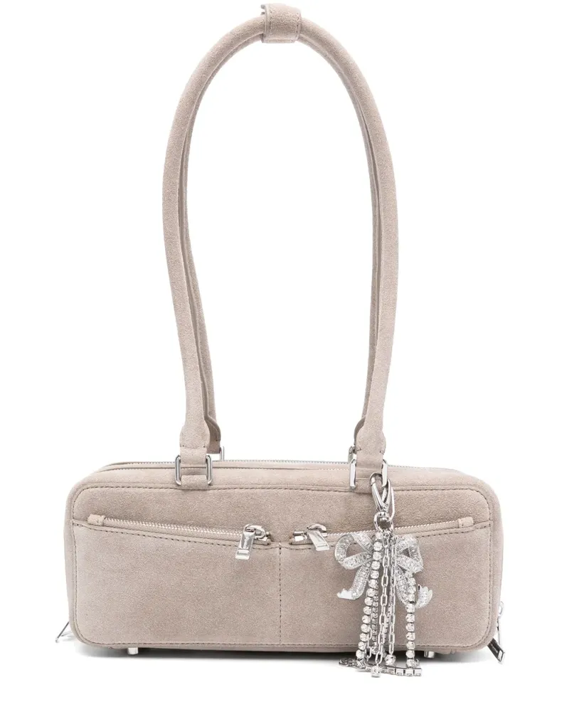 Self-Portrait Handtasche mit Schleifendetail - Grau Grau