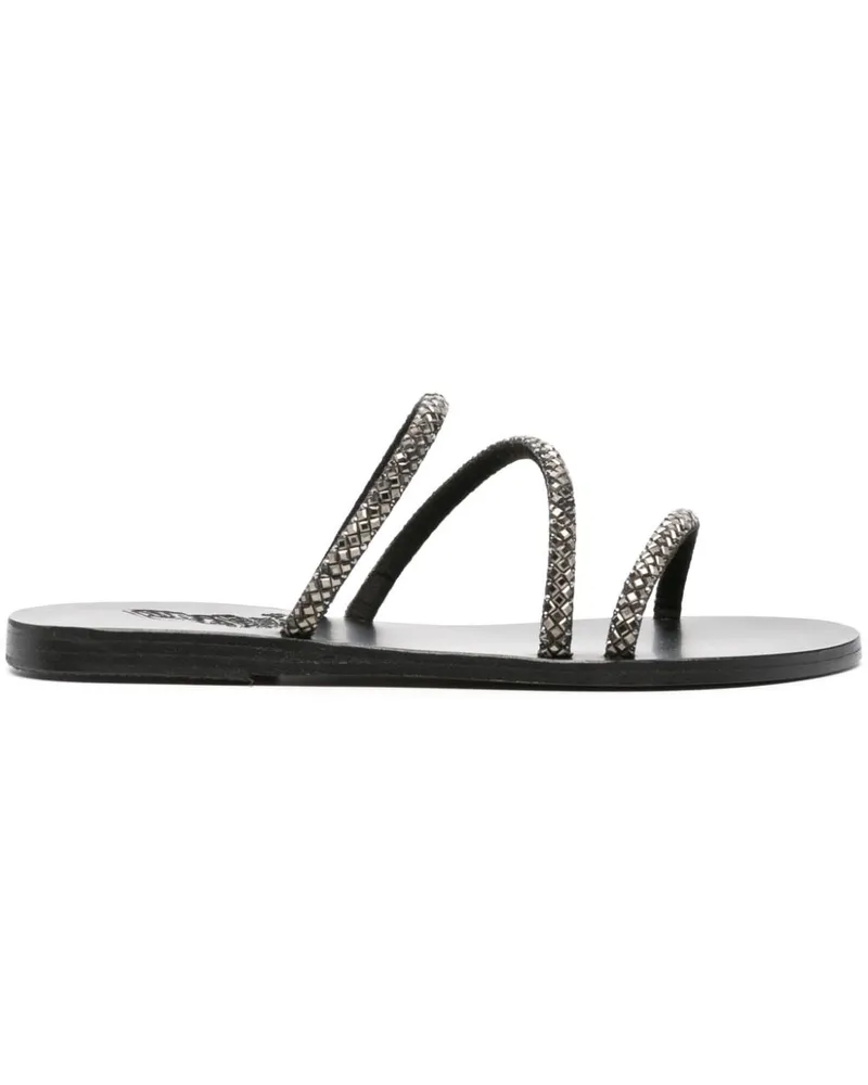 Ancient Greek Sandals Polytimi Sandalen mit Kristallen - Silber Silber