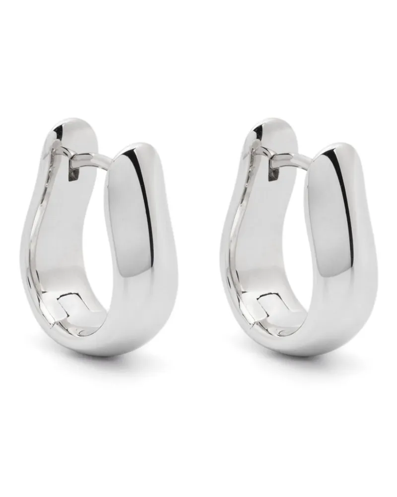 Tom Wood Kleine Oyster Creolen - Silber Silber