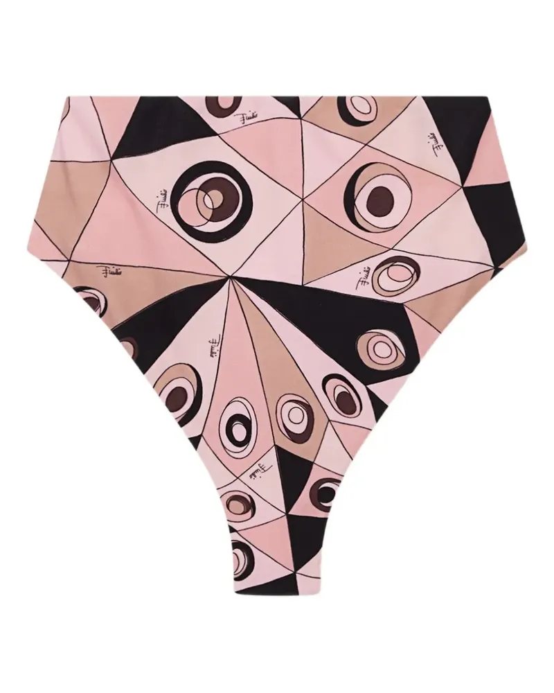 Emilio Pucci Occhi print bikini bottom - Rosa Rosa