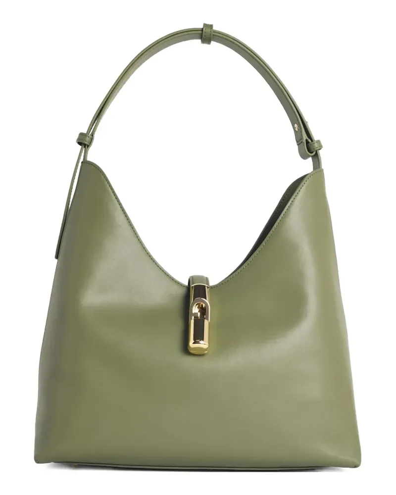 Furla Goccia Schultertasche - Grün Grün