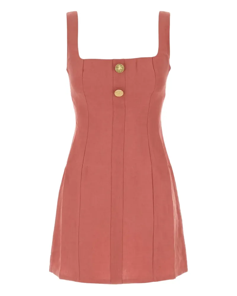 Le Kasha 1918 Eissa mini dress - Rosa Rosa