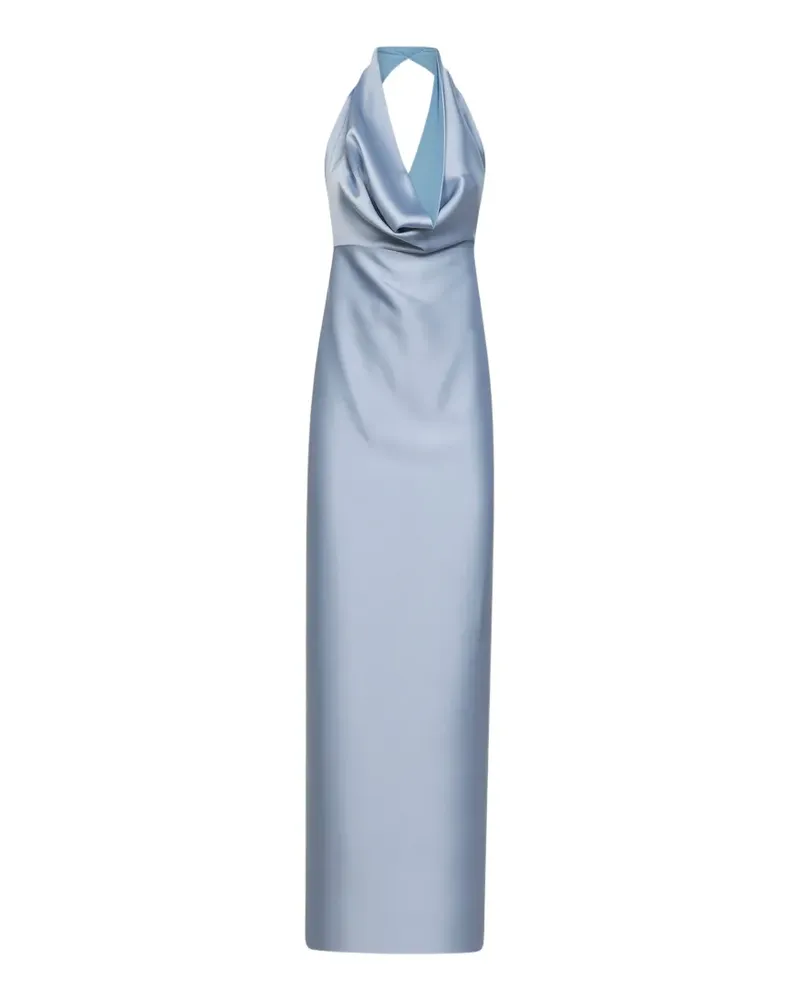 Blanca Kleid mit Neckholder - Blau Blau