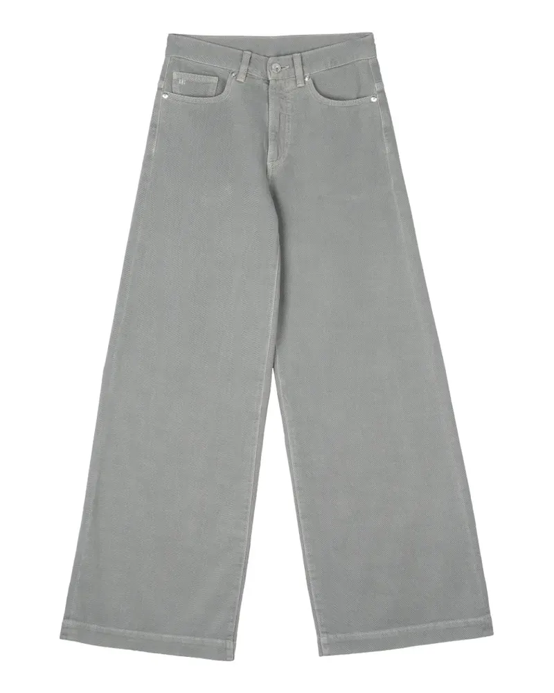 nine:inthe:morning Nadia wide-leg jeans - Grau Grau