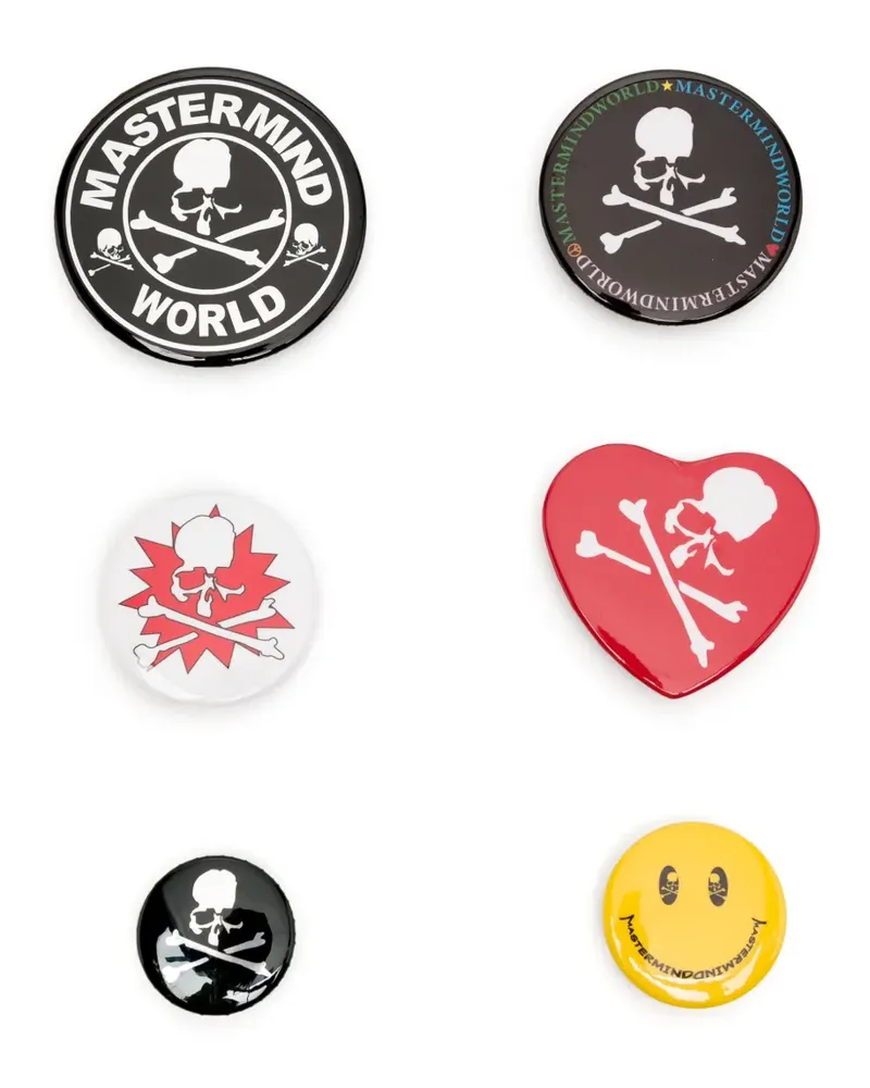 Mastermind World Magnet mit Logo - Schwarz Schwarz
