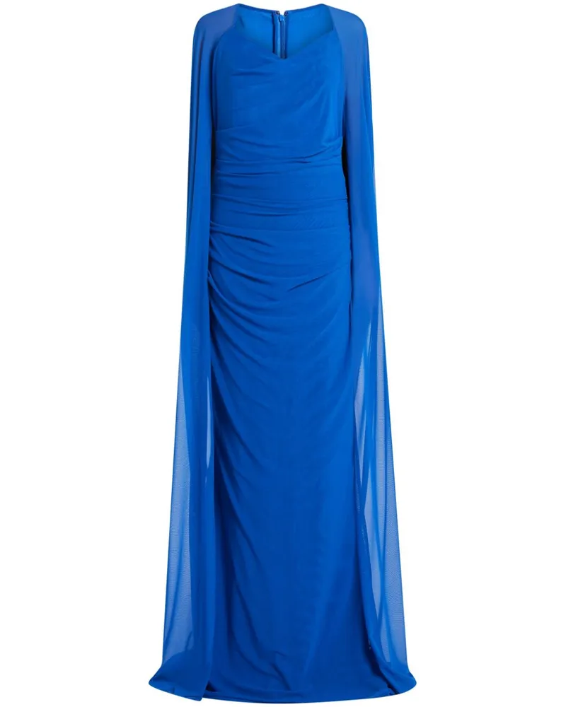 Talbot Runhof Mobile Abendkleid - Blau Blau