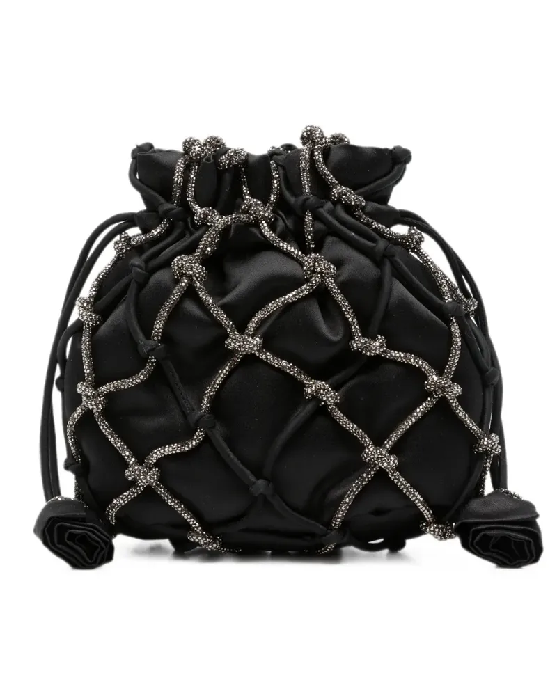 Rosantica crystal-embellished mini bag - Schwarz Schwarz