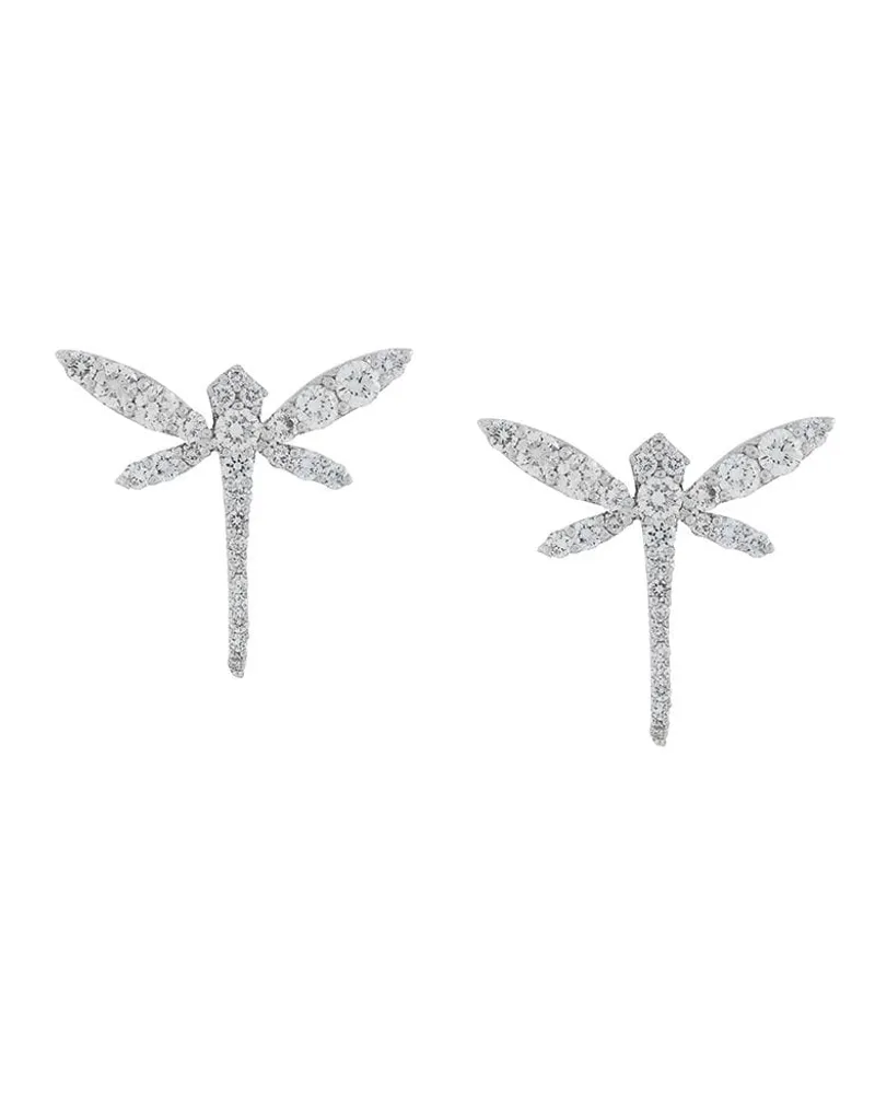 ANAPSARA 18kt Goldohrringe mit Diamanten - Metallic Metallic