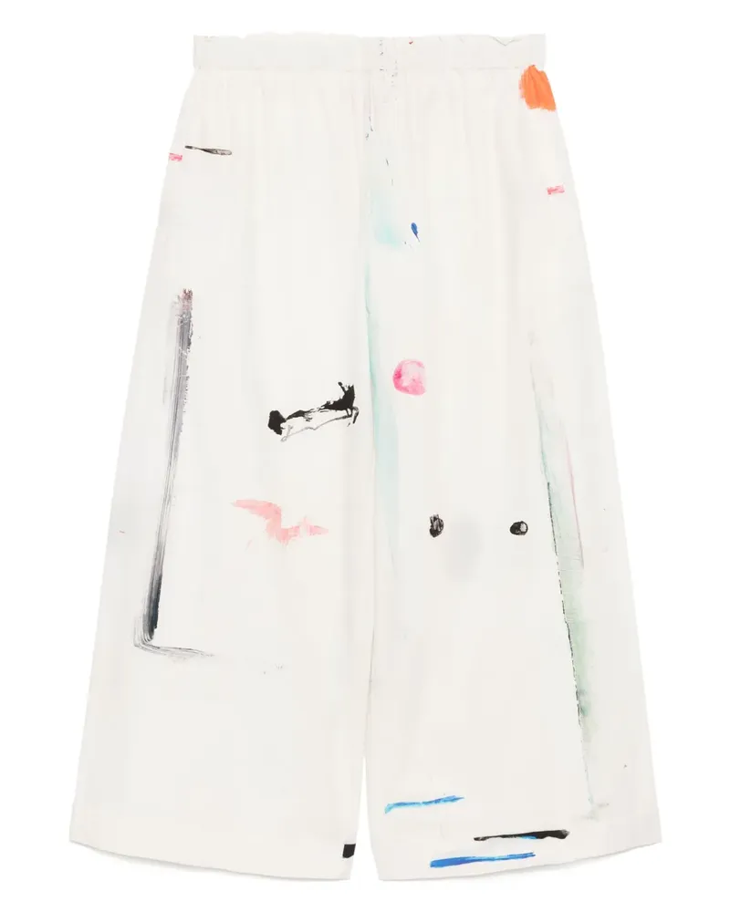 Daniela Gregis Pantalone Hose - Weiß Weiß