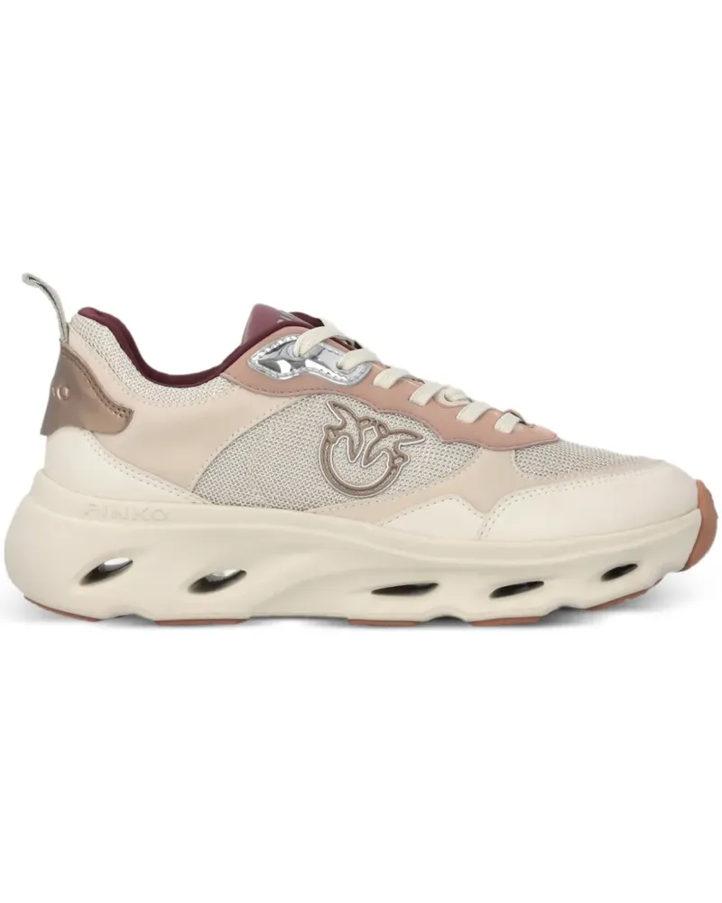 Pinko Sneakers mit Logo-Applikation - Nude Nude
