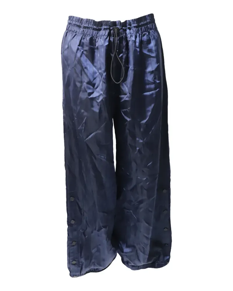 Monse pinstriped wide-leg trousers - Blau Blau