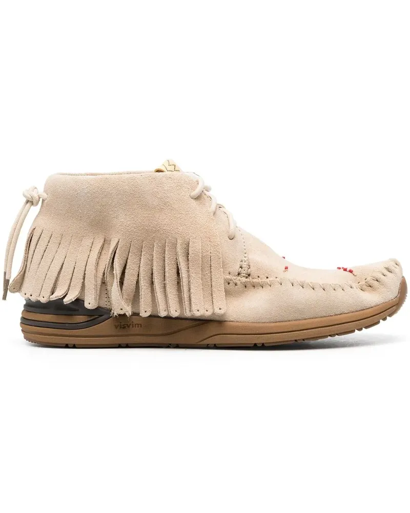 Visvim FBT Shaman Folk Schnürstiefel - Nude Nude