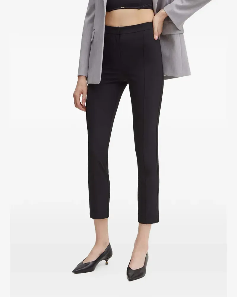 Patrizia Pepe Hose mit Nieten - Schwarz Schwarz