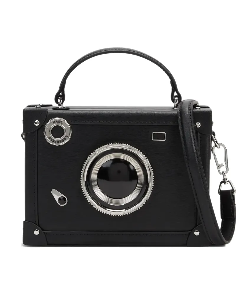Karl Lagerfeld K/Novelty trunk camera bag - Schwarz Schwarz