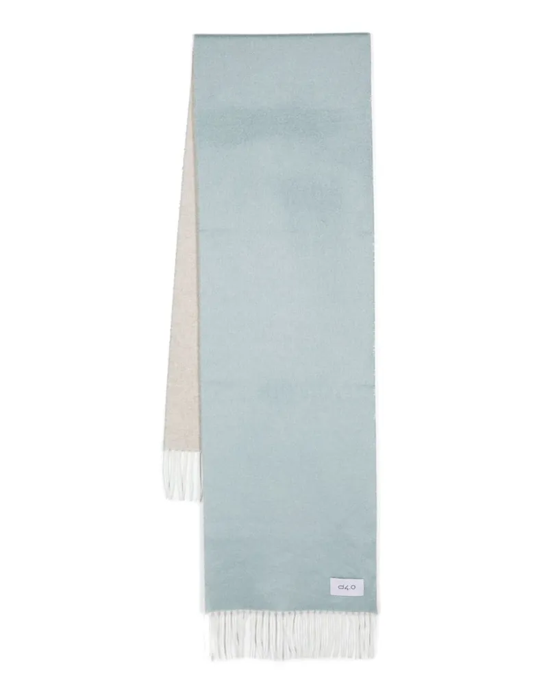 D4.0 logo-patch scarf - Blau Blau