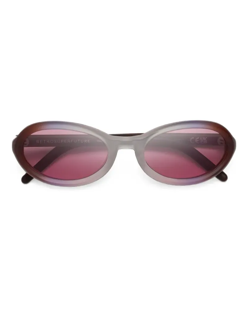RETROSUPERFUTURE Cherry Side Fade Sonnenbrille - Rot Rot