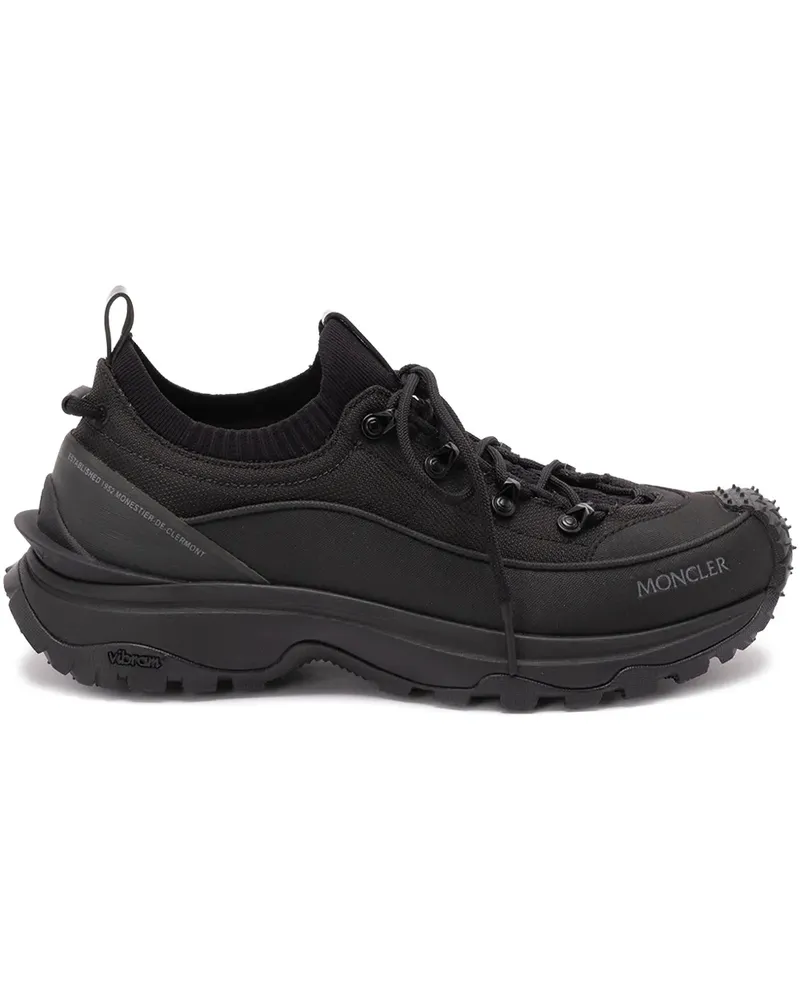Moncler Trailgrip Lite3 lace-up fastening sneakers - Schwarz Schwarz