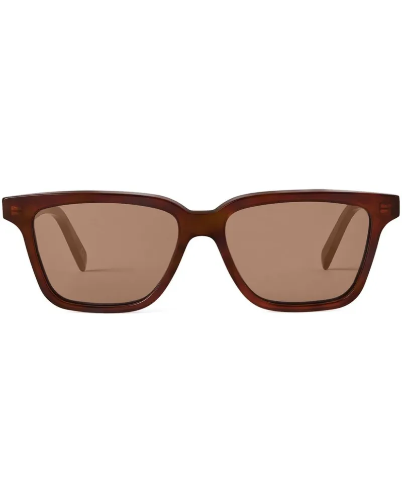 Totême The Squares Sonnenbrille mit eckigem Gestell - Braun Braun