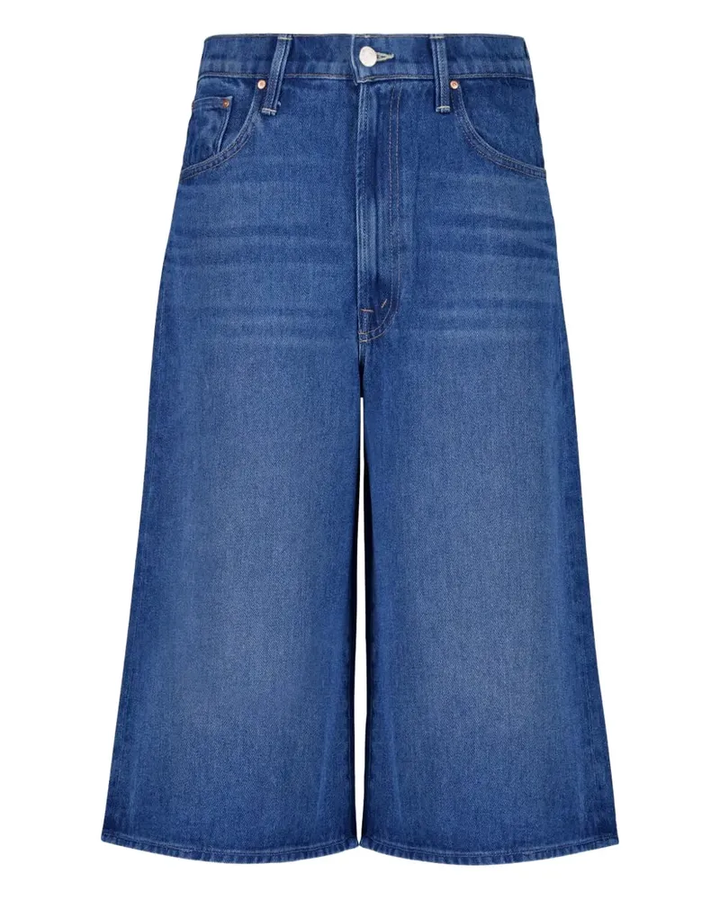 Mother Whole Lot Wide-Leg-Jeans - Blau Blau