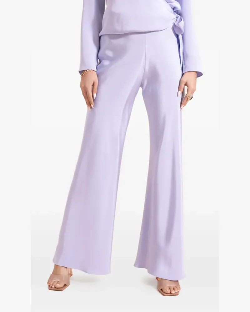 Peter Cohen Hose mit weitem Bein - Violett Violett