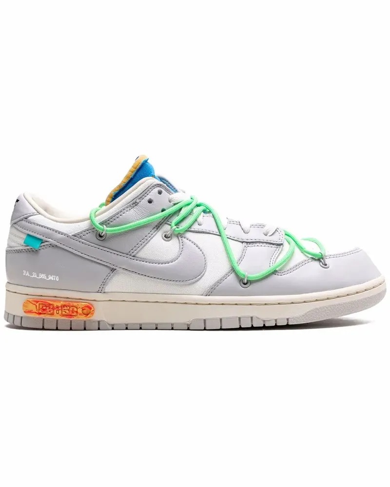 Nike x Off-White Dunk Low Sneakers - Grau Grau