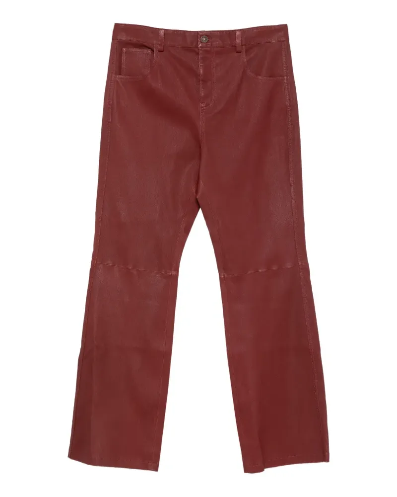 Amiri Hose mit Knöpfen - Rot Rot
