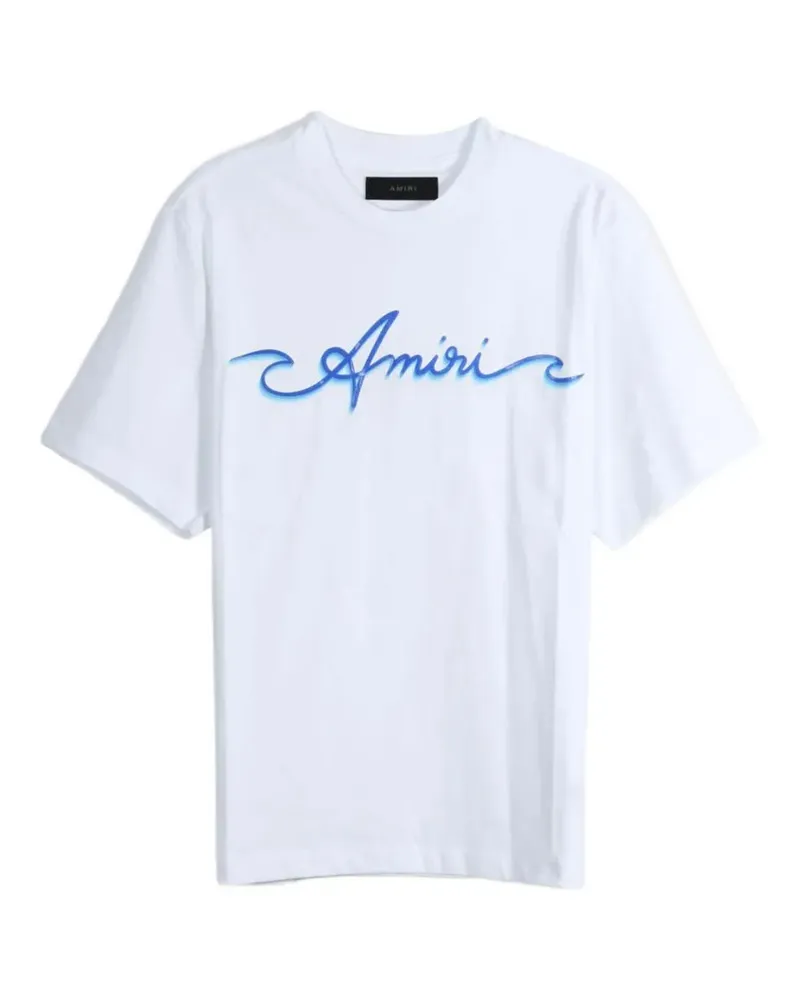 Amiri logo-print T-shirt - Weiß Weiß