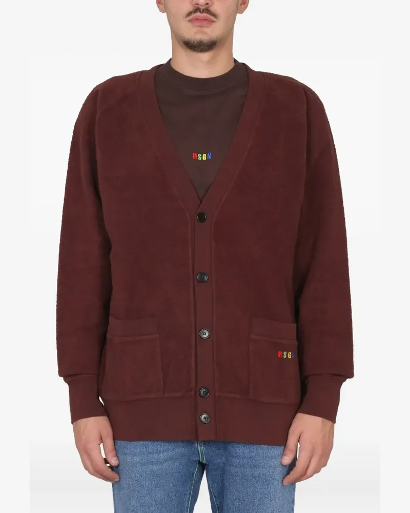 MSGM cotton cardigan - Braun Braun