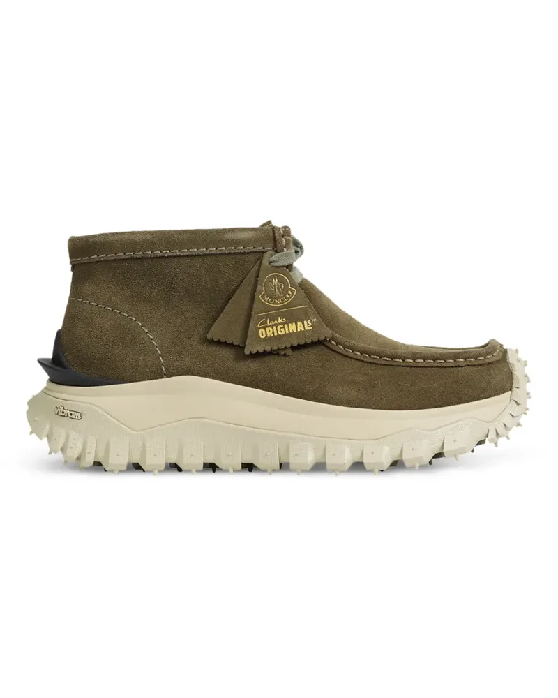 Moncler x Clarks Originals Trailgrip Wallabee GTX Stiefel - Grün Grün