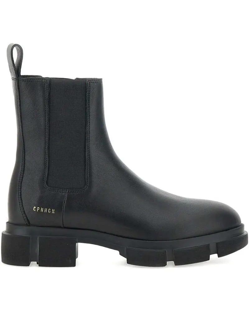 Copenhagen Stiefel mit elastischen Einsätzen - Schwarz Schwarz