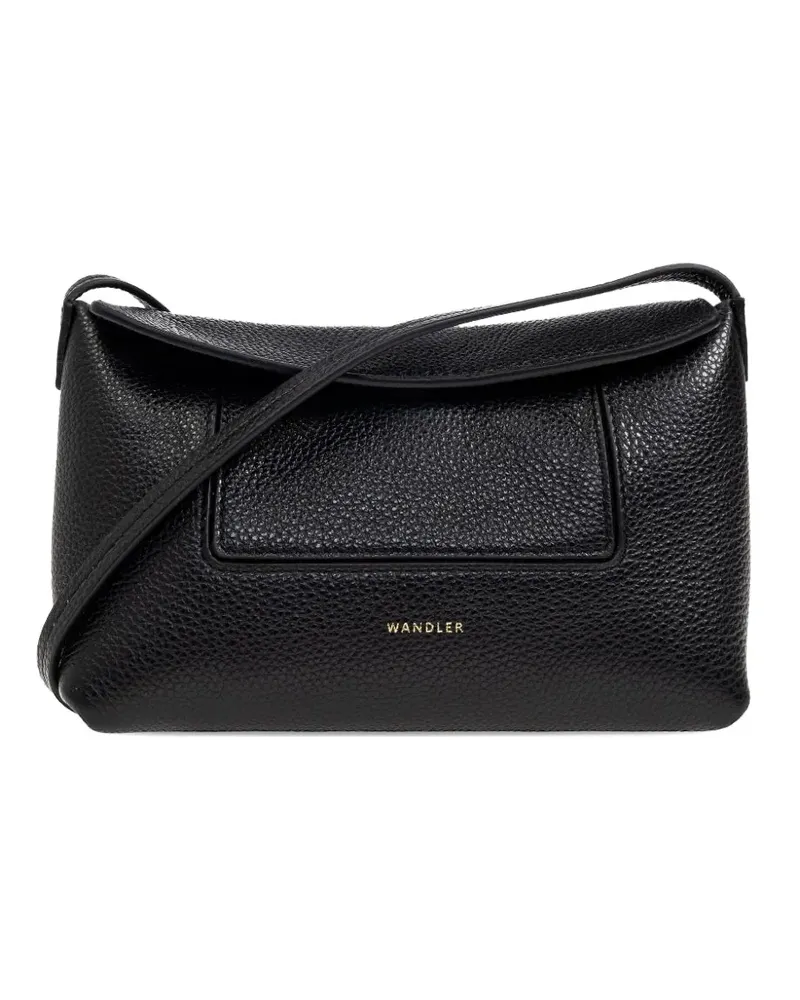 WANDLER logo-print cross body bag - Schwarz Schwarz