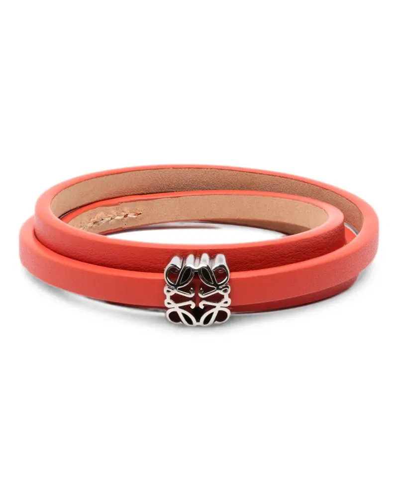 Loewe Anagram Bombé Twist Armband - Silber Silber