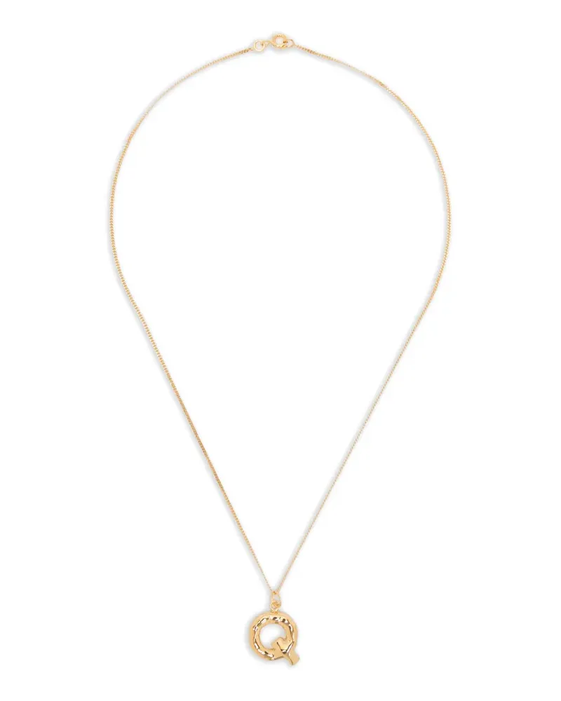 Completedworks Q-pendant necklace - Gold Gold
