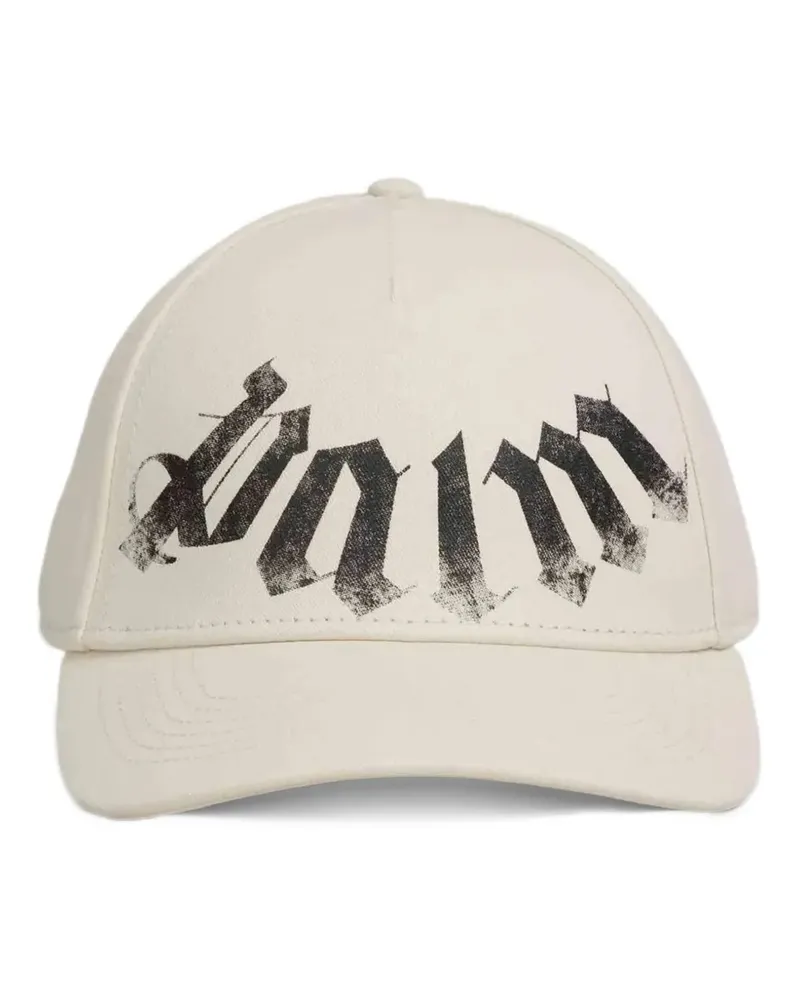 Palm Angels logo-print baseball cap - Nude Nude