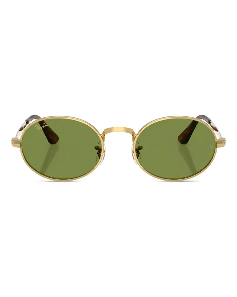 Ray Ban x A$AP Rocky Sonnenbrille mit ovalem Gestell - Gold Gold