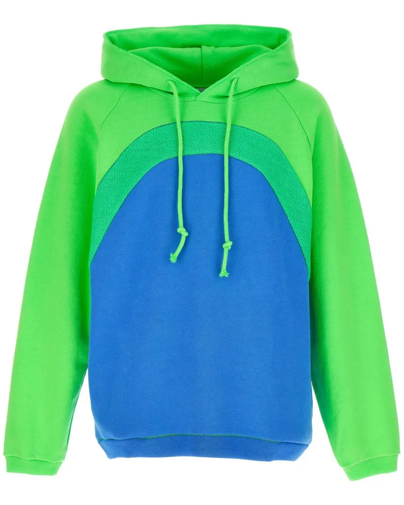 ERL Hoodie mit Print - Blau Blau