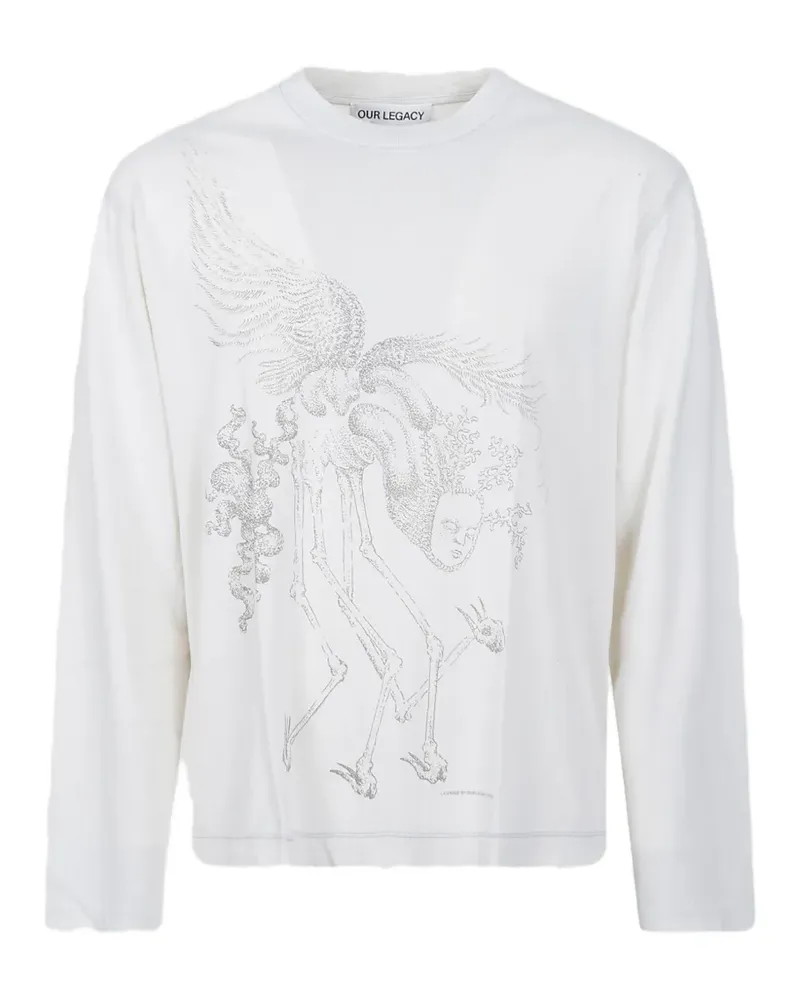 Our Legacy Box longsleeve T-shirt - Nude Nude