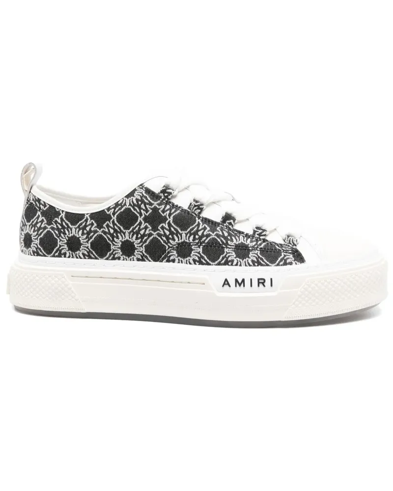 Amiri MA Jacquard Low Sneakers - Weiß Weiß
