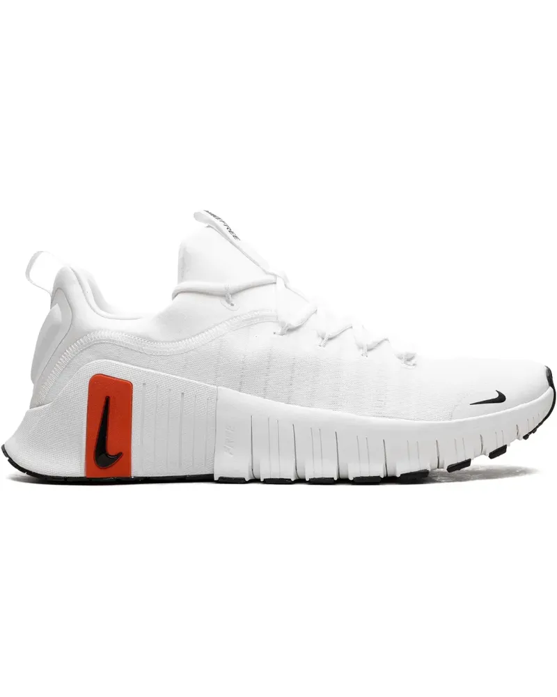 Nike Metcon 6 "White Picante Red Pure Platinum Black" Sneakers - Weiß Weiß