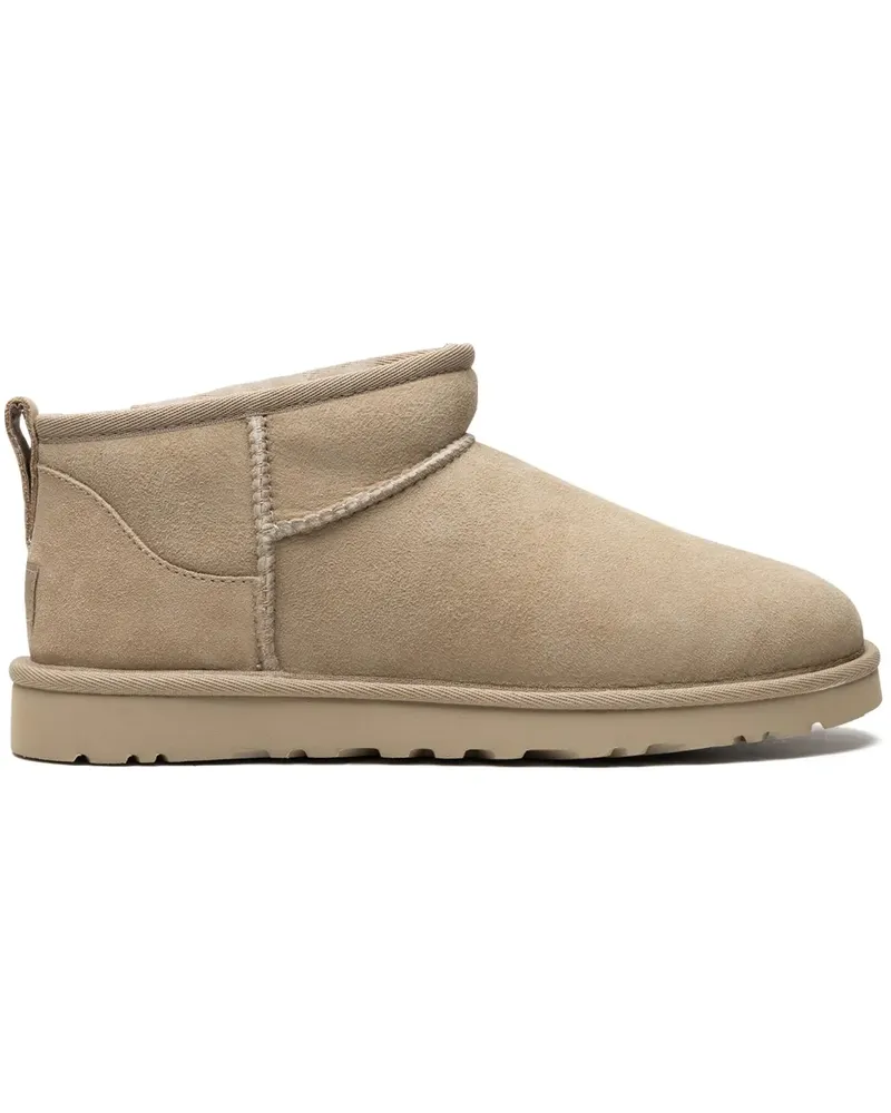 UGG Classic Ultra Mini Wildlederstiefel - Nude Nude