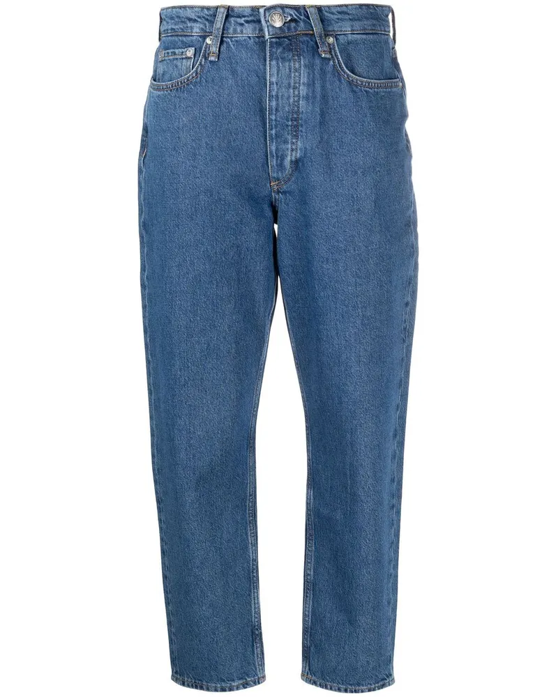 Rag & Bone Alissa Tapered-Jeans Blau