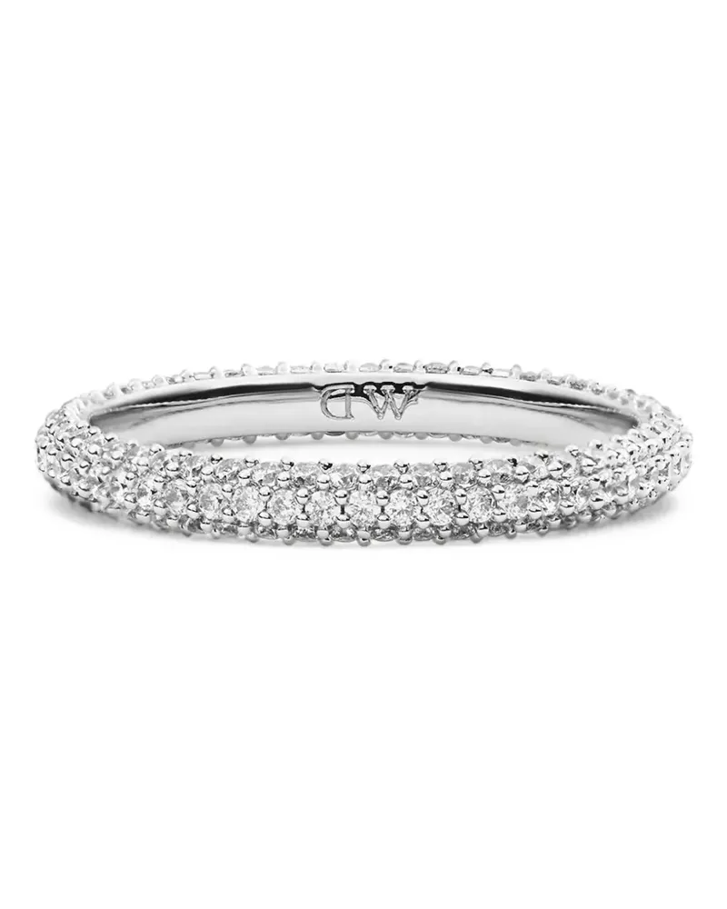 Daniel Wellington Ring mit Kristallen - Silber Silber