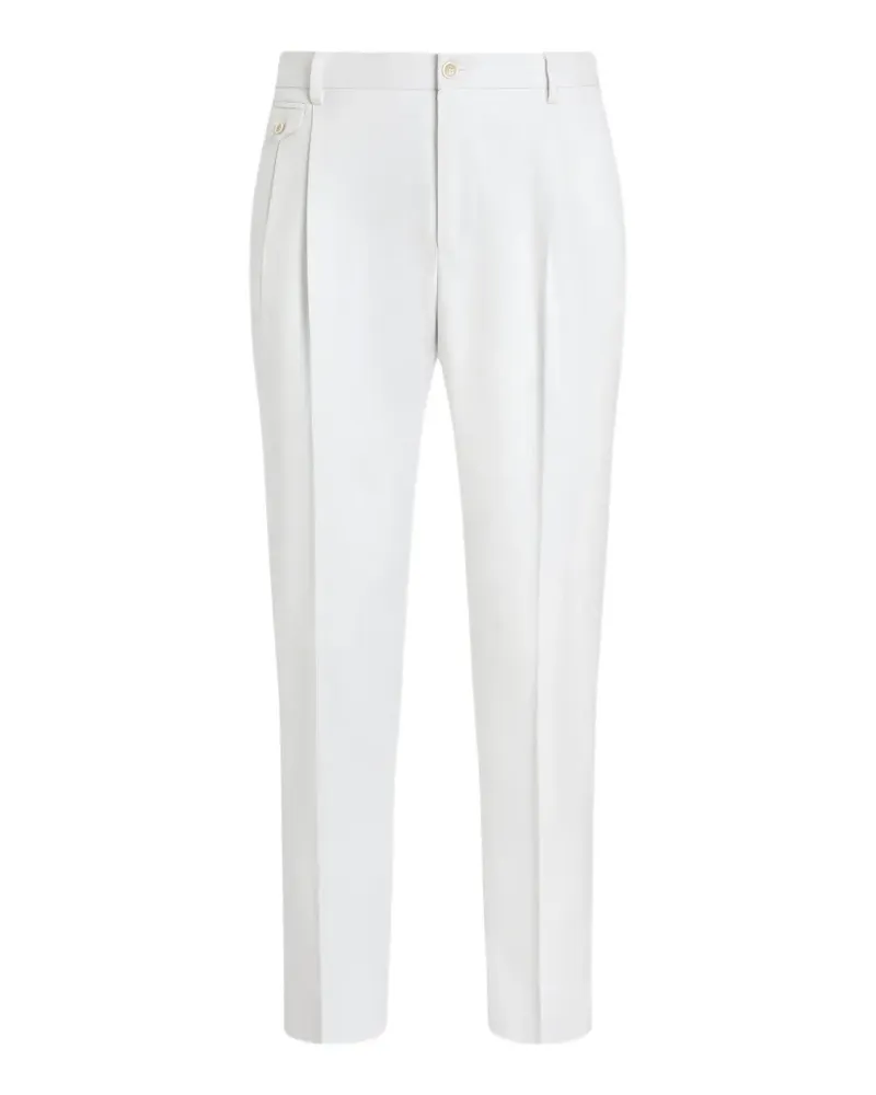 Dolce & Gabbana viscose trousers - Weiß Weiß